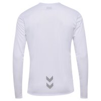 hummel Hmlrun Trikot L/S Herren - white