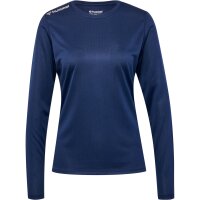 hummel Hmlrun Trikot L/S Damen - black iris