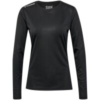 hummel Hmlrun Trikot L/S Damen - black