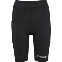 hummel Hmlrun Short Tight Damen - black