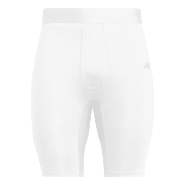 adidas Techfit kurze Leggings Herren - weiß