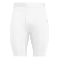 adidas Techfit kurze Leggings Herren - weiß