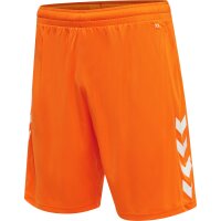 hummel Hmlcore Xk Poly Shorts - orange tiger