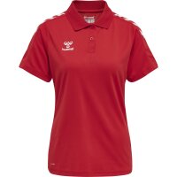 hummel Hmlcore Xk Functional Polo Damen - true red