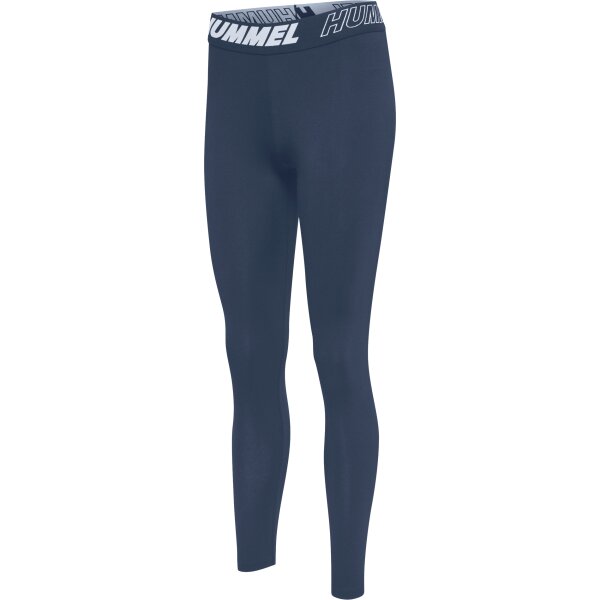 hummel Hmlte Maja Mid Waist Cotton Leggins Damen -...