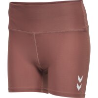 hummel Hmlte Tola Hw Tight Shorts Damen - withered rose