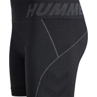 hummel Hmlte Christel Seamless Shorts Damen - black/asphalt melange