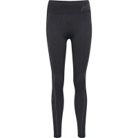 hummel Hmlte Christel Seamless Mw Leggins Damen - black/asphalt melange