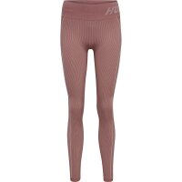 hummel Hmlte Christel Seamless Mw Leggins Damen - withered rose/rose tan melange