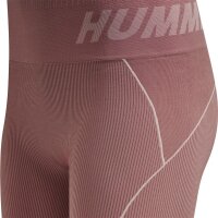 hummel Hmlte Christel Seamless Mw Leggins Damen - withered rose/rose tan melange