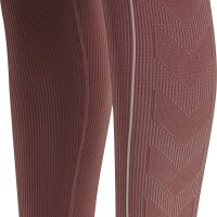 hummel Hmlte Christel Seamless Mw Leggins Damen - withered rose/rose tan melange