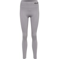 hummel Hmltif Seamless High Waist Leggins Damen - minimal gray