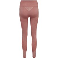 hummel Hmlmt Energy Seamless Hw Leggins Damen - withered rose/rose tan melange