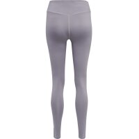 hummel Hmlmt Chipo Mid Waist Leggins Damen - minimal gray