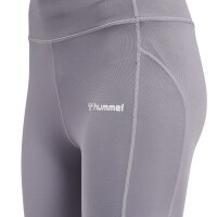 hummel Hmlmt Chipo Mid Waist Leggins Damen - minimal gray