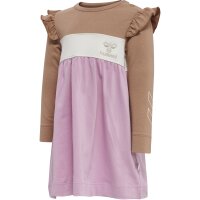 hummel Hmljamila Dress L/S M&auml;dchen - mauve mist