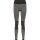 hummel Hmlclea Seamless Mid Waist Leggins Damen - chateau gray/black melange