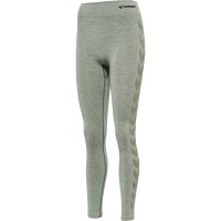 hummel Hmlci Seamless Mid Waist Leggins Damen - lily pad melange