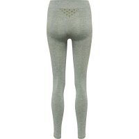 hummel Hmlci Seamless Mid Waist Leggins Damen - lily pad melange