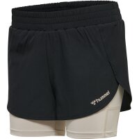 hummel Hmlmt Track 2 In 1 Shorts Damen - black