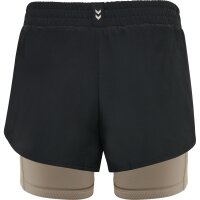 hummel Hmlmt Track 2 In 1 Shorts Damen - black