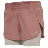 hummel Hmlmt Track 2 In 1 Shorts Damen - withered rose