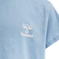 hummel Hmlmille T-Shirt Dress S/S M&auml;dchen - airy blue