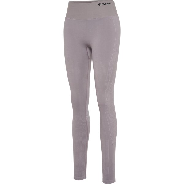 hummel Hmlmt Flow Seamless Hw Leggins Damen - minimal gray