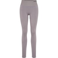 hummel Hmlmt Flow Seamless Hw Leggins Damen - minimal gray