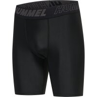 hummel Hmlte Topaz 2-Pack Tight Shorts Herren - black/black