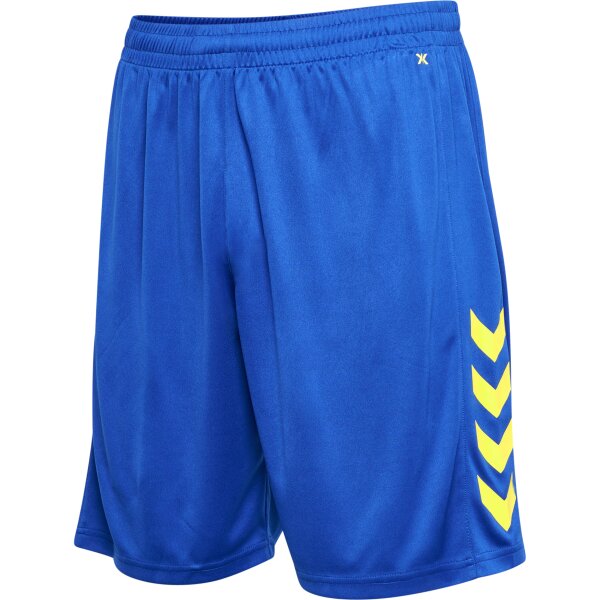 hummel Hmlcore Xk Poly Shorts - true blue/blazing yellow