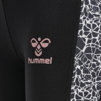 hummel Hmlnanna Leggins M&auml;dchen - black/white