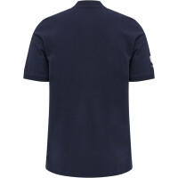 hummel Hmlmove Grid Polo Herren - marine