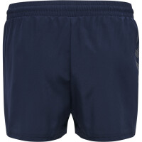 hummel Hmlmove Grid Woven Shorts Damen - marine