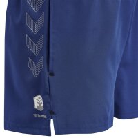 hummel Hmlmove Grid Woven Shorts Damen - sodalite blue