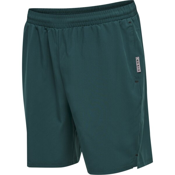 hummel Hmlmove Grid Woven Shorts Herren - deep teal