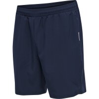 hummel Hmlmove Grid Woven Shorts Herren - marine