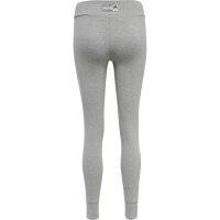 hummel Hmlmove Grid Cotton Leggins Damen - grey melange