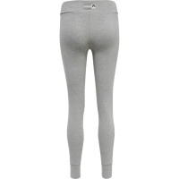 hummel Hmlmove Grid Cotton Leggins Damen - grey melange