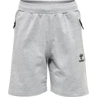 hummel Hmlmove Grid Cotton Shorts Kinder - grey melange