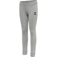 hummel Hmlmove Grid Cotton Leggins Kinder - grey melange