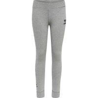 hummel Hmlmove Grid Cotton Leggins Kinder - grey melange