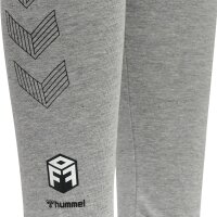 hummel Hmlmove Grid Cotton Leggins Kinder - grey melange