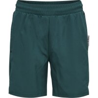 hummel Hmlmove Grid Woven Shorts Kinder - deep teal