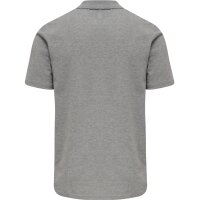 hummel Hmlred Classic Polo Herren - grey melange