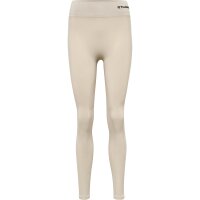 hummel Hmlclea Seamless Mid Waist Leggins Damen - chateau gray