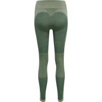 hummel Hmlclea Seamless Mid Waist Leggins Damen - laurel...