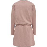 hummel Hmlluna Dress L/S M&auml;dchen - woodrose