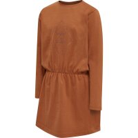 hummel Hmlluna Dress L/S Mädchen - sierra