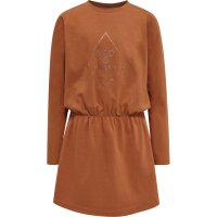 hummel Hmlluna Dress L/S M&auml;dchen - sierra